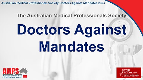 Doctors Against Mandates - Morayfield - 29 April 2023