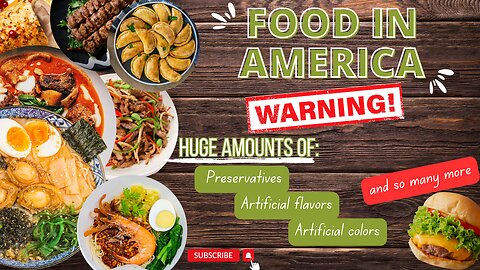 Warning! Food in America