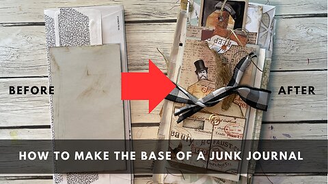 How to Make the Base of a Junk Journal