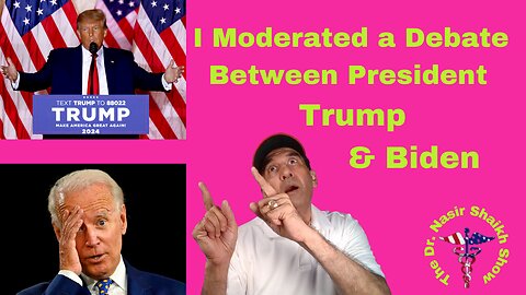 I Moderated a Debate between President Trump & Biden - and it was EPIC!