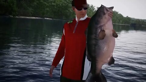 Fishing Sim World Level 20 Tournament! Caught 17 Pound Fish!