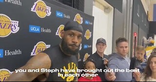 LeBron James Talks Steph Curry Rivalry Ahead of Lakers vs. Warriors: 'Utmost Respect'