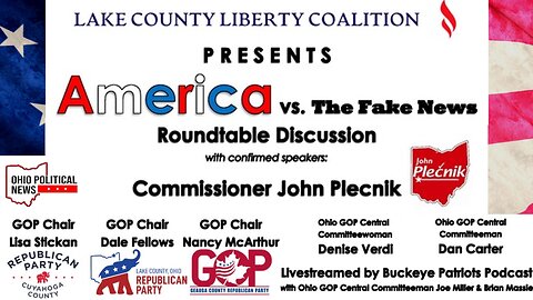 America vs The Fake News LIVE Oct. 24th at 6pm | Presented By Lake Co. Liberty Coalition