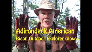 Adirondack American Bison Outdoor Explorer Gloves