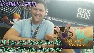Deck Of Wonders Interview | Solo Dueling Card Game | Furia Games | Dennis Furia | GenCon