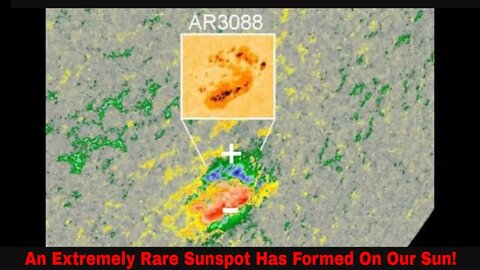 An Extremely Rare Sunspot Has Formed On Our Sun!