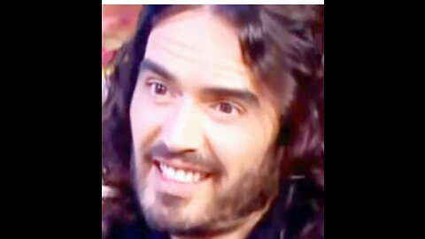 Russell Brand's Shape-Shifting Reptilian Eyes During Live TV Broadcast