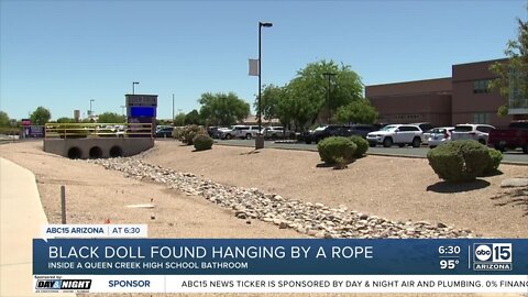 Two teens facing possible charge after Black doll found hanging by rope at Queen Creek High School