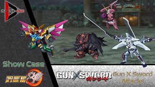 Super Robot Wars 30: Gun X Sword Attacks [Show Case]