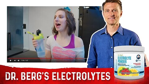 Electrolyte Powder For Energy Commercial – Keto Electrolyte Drink – Dr.Berg Electrolyte Powder