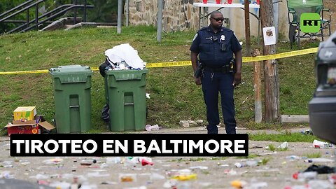 Varios muertos y decenas de heridos en un tiroteo en Baltimore, EE.UU.