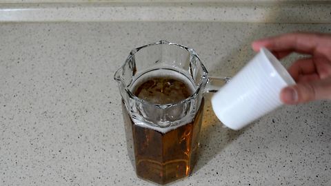 Clever way to keep beer ice cold