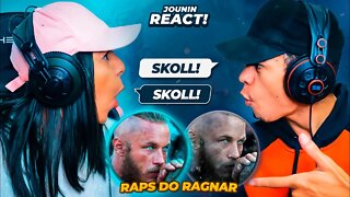 2 EM 1 | O RAP MAIS INSANO DO RAGNAR LOTHBROK | AniRap & ANGEL BL4CK | [React em Casal] 🔥