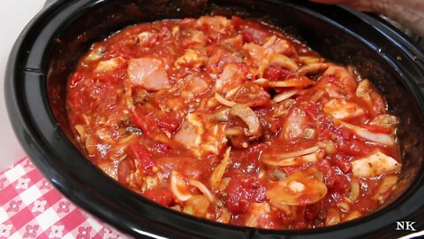 SLOW COOKED PORK RAGOUT!! DUMP AND GO RECIPE!!