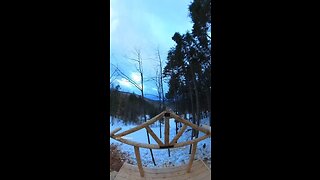 Log Cabin Build #logcabin #offgrid