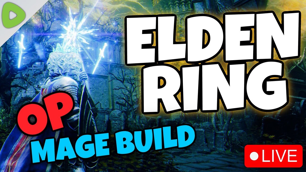 🔴LIVE Elden Ring Finding an OP Mage Build