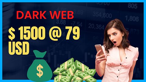 How To Earn $1500 Only 79 Dark Web Vendors! Easily Cash Out Of PP Account!