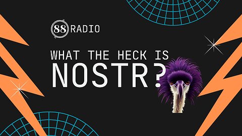 what is nostr, why you should give a damn, and how to get started