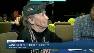 Oklahoma WWII veteran celebrates 100th birthday