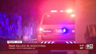 Man dead after shooting near 16th Street and McDowell Road