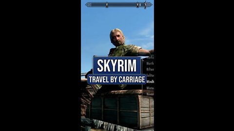 Skyrim Short - Travel by Carriage (New Players)