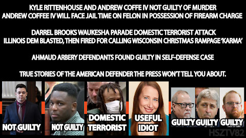 RITTENHOUSE | COFFEE IV | WAUKESHA TERROR ATTACK | LEMENSKI | AUBREY 3 | THE AMERICAN DEFENDER