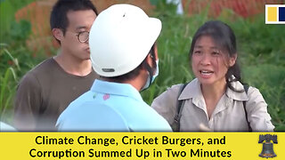 Climate Change, Cricket Burgers, and Corruption Summed Up in Two Minutes