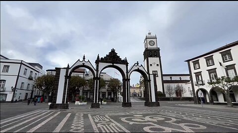 LIVE: Ponta Delgada Walk first Sunday 2024, Sao Miguel Azores Portugal - 07.01.2024 #IRL