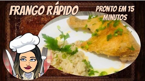 [ALMOÇO] Frango Rápido e Fácil | PRONTO EM MENOS DE 15 MINUTOS | Receita Nossa de cada Dia