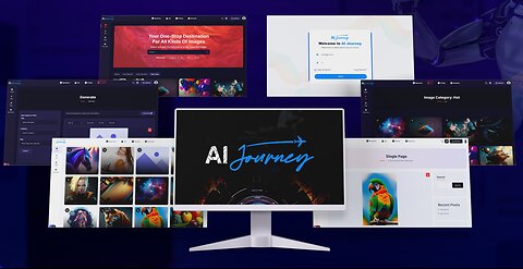 Ai Journey Review - Create Stunning Sites With 50,000+ AI Images In Just 3 Clicks!