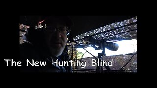 November Trail Cams & New Hunting Blind