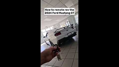 Ford mustang remote start 😍