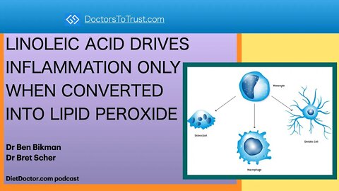 Ben Bikman: LINOLEIC ACID DRIVES INFLAMMATION ONLY WHEN CONVERTED INTO LIPID PEROXIDE