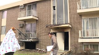 Maple Heights apartment fire displaces 25 residents