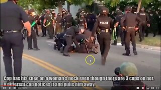 More Police Excessive & Unjustified Use Of Force - Earning The Hate - A Good Ending To This Video