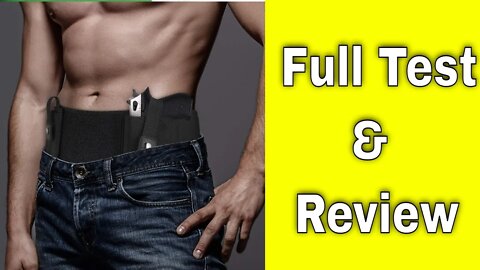 Concealed Carry Left and Right Elastic Holder for Women and Men Vemingo Belly Band Holster