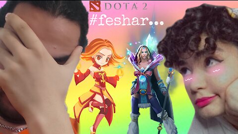 فشار چیه دارم میرقصم | dota2 girlgamer