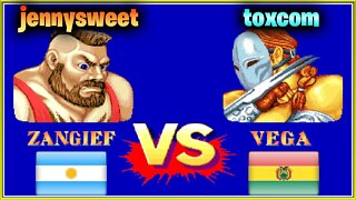 Street Fighter II': Champion Edition (jennysweet Vs. toxcom) [Argentina Vs. Bolivia]