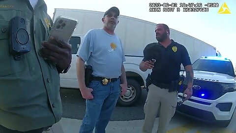 Union County AR Sheriff Dept Deputy Zackary Craig Assisting Smackover AR PD Officer With Arrest