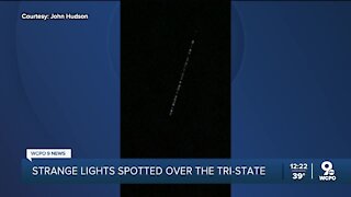 Strange lights over Tri-State connected to Starlink satellites