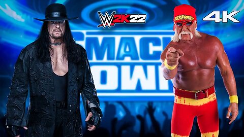 WWE 2K22: The Undertaker Vs. Hulk Hogan - (PC) - [4K60FPS] - Epic Gameplay!