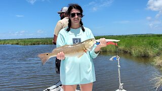 Fishing right after a tropical storm!