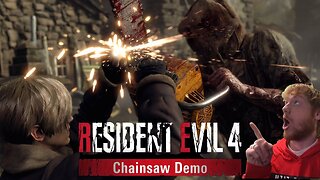 Resident Evil 4 Chainsaw Demo! THIS IS INSANE!