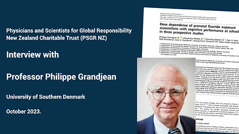 2023 study on fluoride & IQ contradicts so-called 'safe' levels in drinking water.