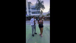 Brandon Jamal hits the streets of Miami