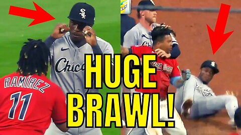 MASSIVE MLB F!GHT In Guardians vs White Sox Games! | Tim Anderson Gets ROCKED By Jose Ramirez