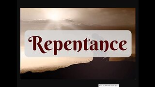 What it means to repent (Turn to God)