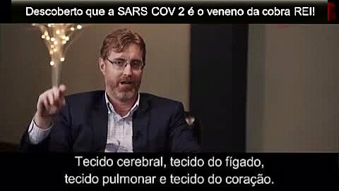 Descoberto que a SARS COV 2 é o veneno da cobra REI! (Trecho do vídeo)