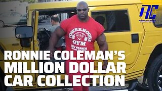 Ronnie's car collection😳🔥#ronniecoleman #car #viral #bodybuilding #gym #mrolympia
