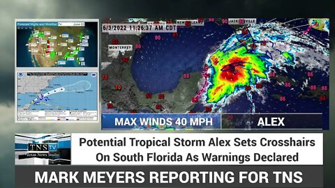 Potential Tropical Storm Alex Sets Crosshairs On South Florida As Warnings Declared